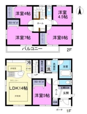 5LDK house in Yoshikawa