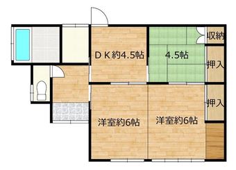 3DK house in Kikuchi