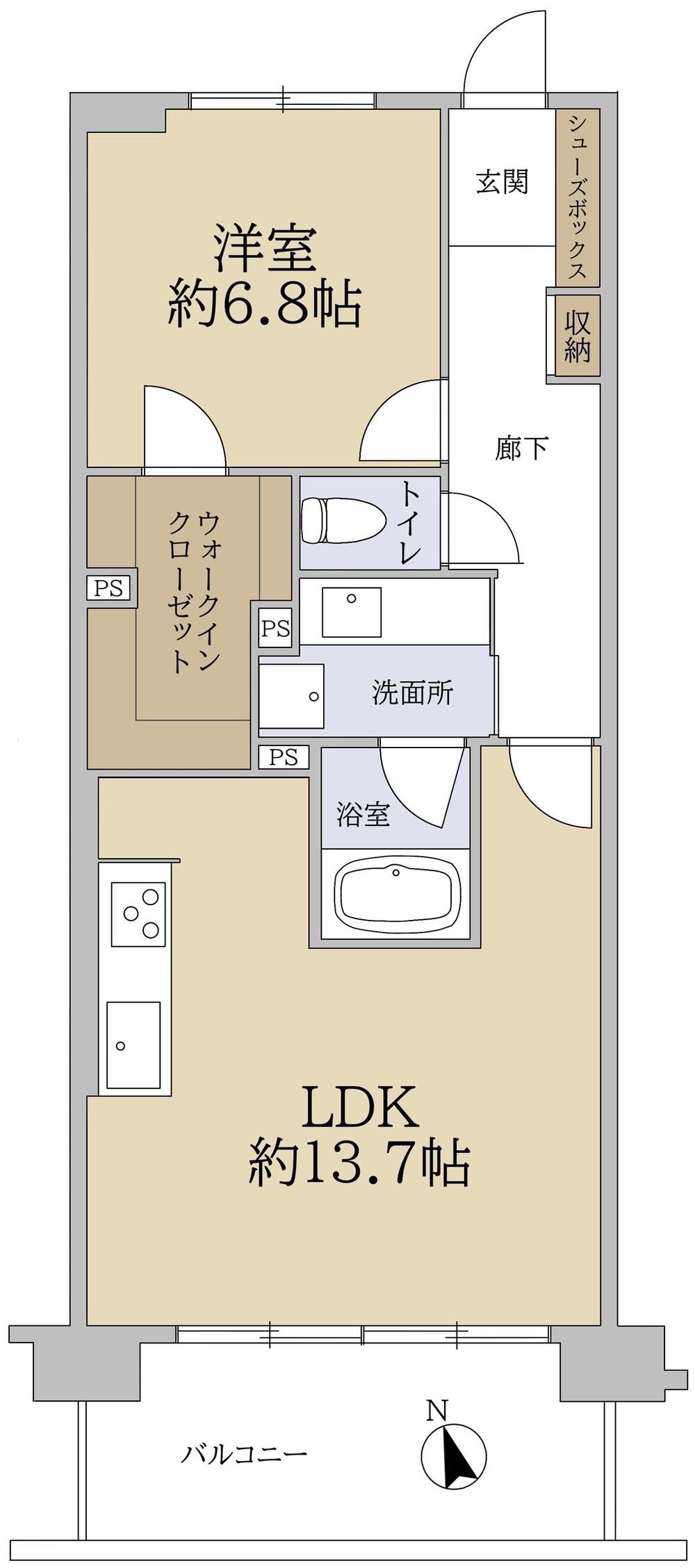 1LDK apartment in Minato Ward, Tokyo - Photo 1
