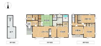 5LDK+S house in Obihiro