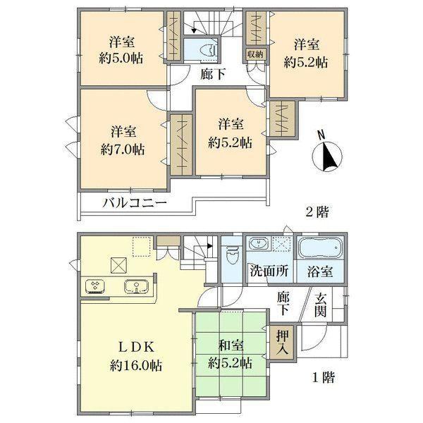 5LDK house in Akiruno, Tokyo - Photo 1