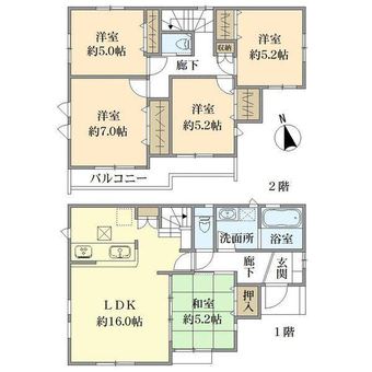 5LDK house in Akiruno