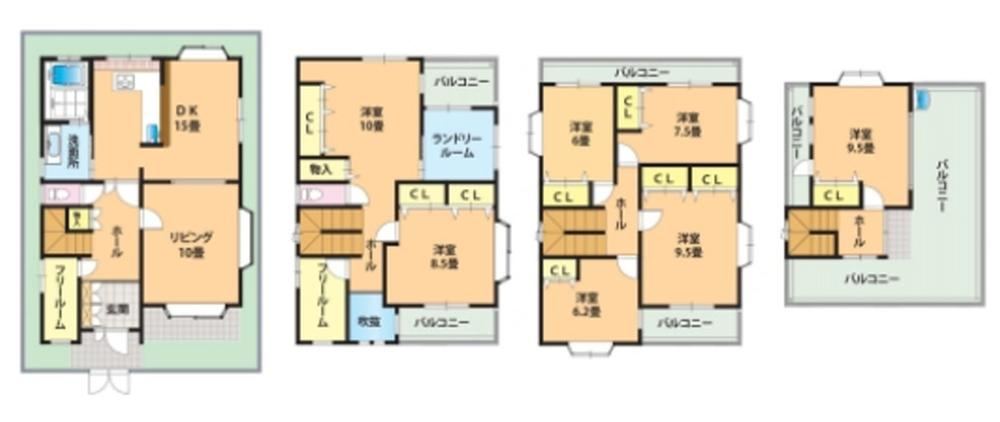 7LDK+2S house in Suita, Osaka - Photo 1