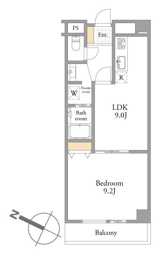 1LDK apartment in Itabashi Ward, Tokyo - Photo 1