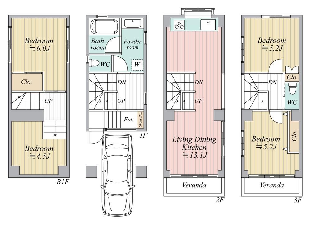 4LDK house in Ota Ward, Tokyo - Photo 1