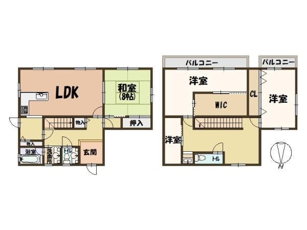 4LDK house in Kammaki, Kitakatsuragi District, Nara - Photo 1