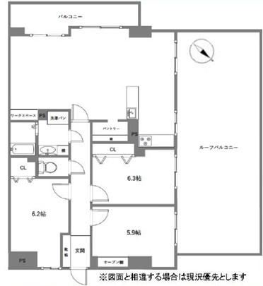 3LDK apartment in Izumi, Osaka - Photo 1