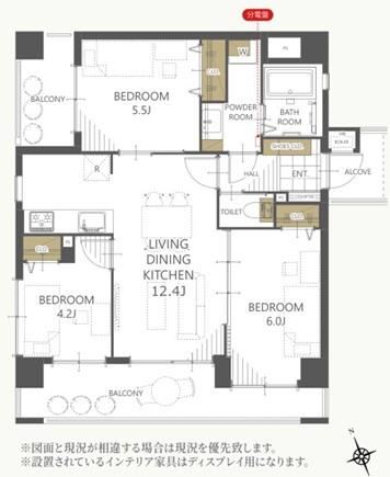 3LDK apartment in Hyogo Ward, Kobe, Hyogo - Photo 1