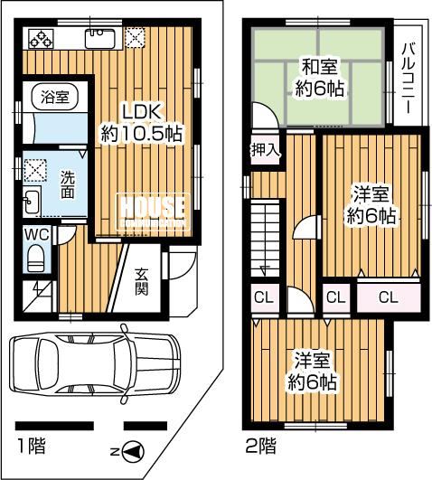3LDK house in Higashiosaka, Osaka - Photo 1