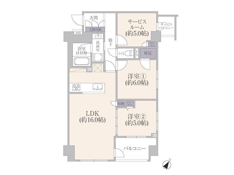 2LDK+S apartment in Fujisawa, Kanagawa - Photo 1