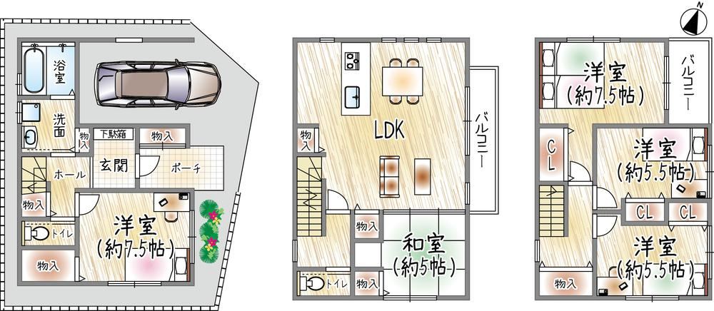 5LDK house in Kawanishi, Hyogo - Photo 1