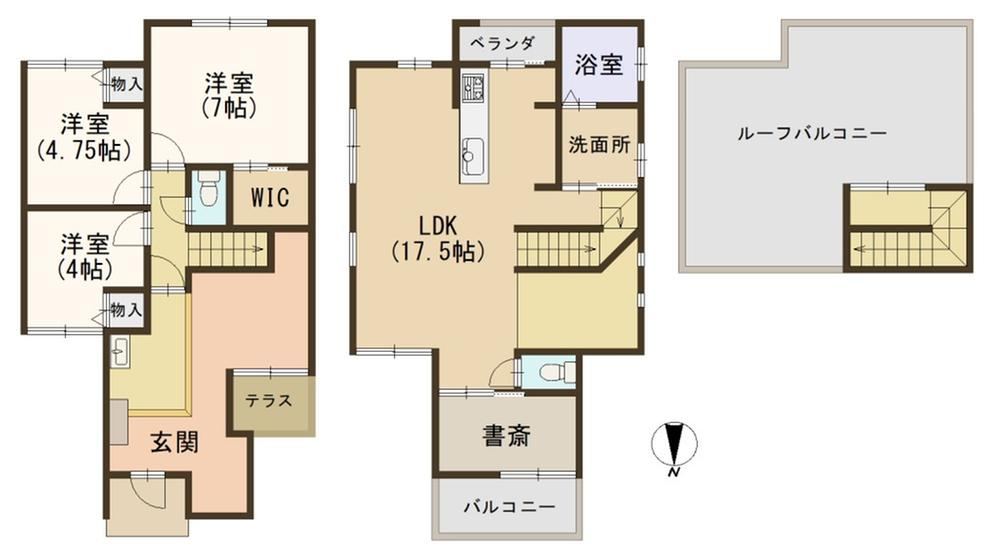 3LDK+S house in Higashiosaka, Osaka - Photo 1