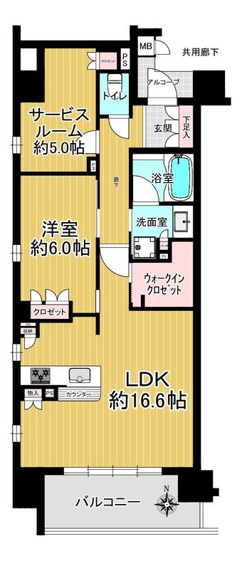 2LDK apartment in Nakagyo Ward