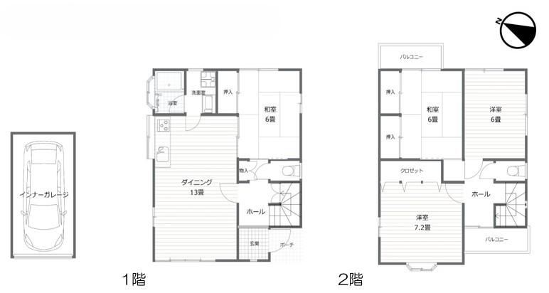4LDK house in Nishi Ward, Sakai, Osaka - Photo 1