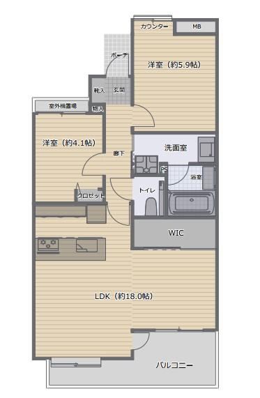 2LDK apartment in Setagaya Ward, Tokyo - Photo 1