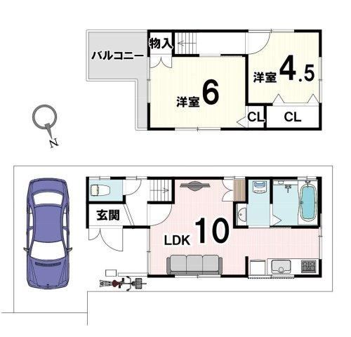 2DK house in Moriguchi, Osaka - Photo 1