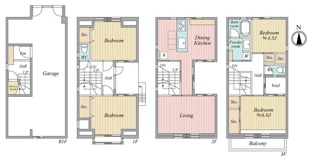 4LDK house in Nakano Ward, Tokyo - Photo 1