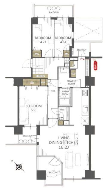3LDK apartment in Kanazawa Ward, Yokohama, Kanagawa - Photo 1
