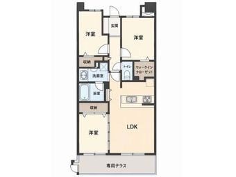 3LDK apartment in Kisarazu