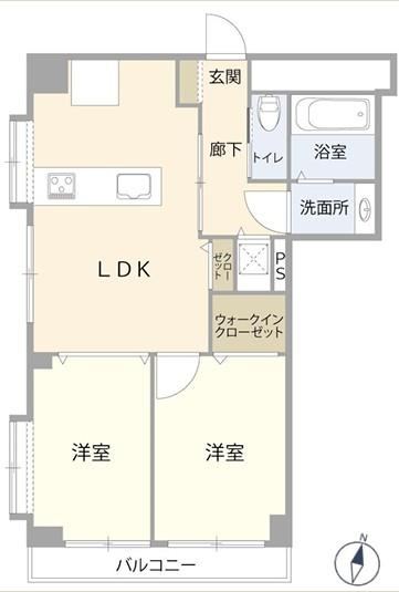 2LDK apartment in Kita Ward, Tokyo - Photo 1