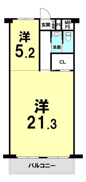 2K apartment in Iwatsuki Ward