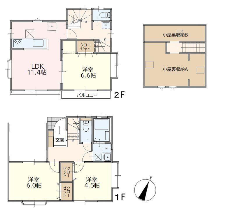 3LDK house in Asaka, Saitama - Photo 1