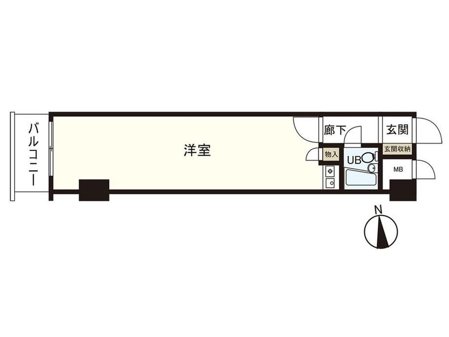 studio apartment in Nishi Ward, Osaka - Photo 1