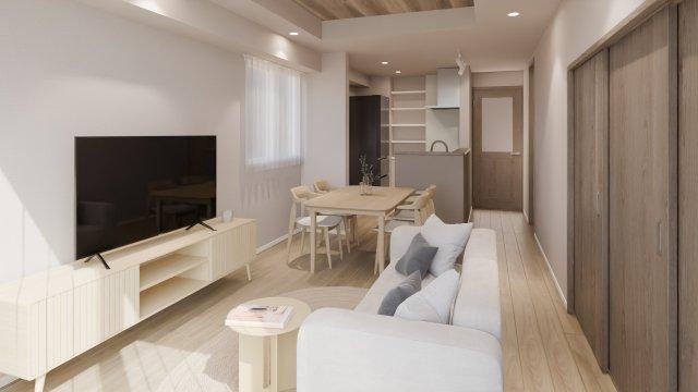 3LDK apartment in Minato Ward, Osaka - Photo 1
