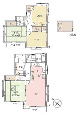 4LDK house in Kamagaya