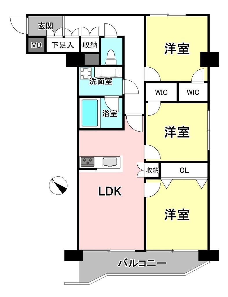 3LDK apartment in Edogawa Ward, Tokyo - Photo 1