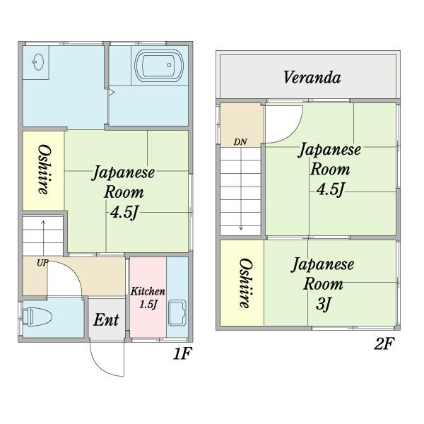 3K house in Edogawa Ward, Tokyo - Photo 1
