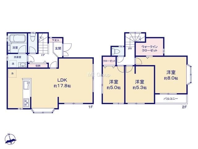 3LDK house in Kanagawa Ward, Yokohama, Kanagawa - Photo 1