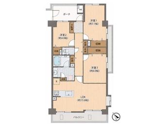 3LDK apartment in Chuo Ward, Sagamihara