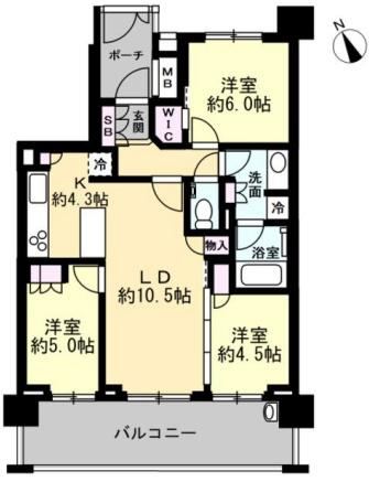 3LDK apartment in Kita Ward, Tokyo - Photo 1