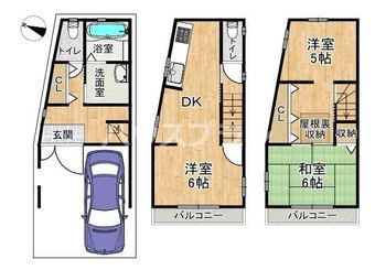 3DK house in Moriguchi