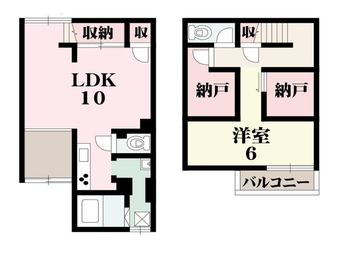 1LDK+2S house in Ino Ward