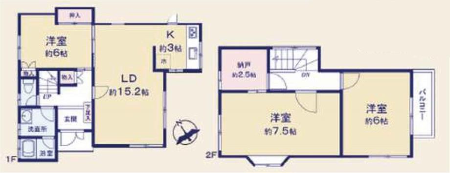 3LDK+S house in Tsurumi Ward, Yokohama, Kanagawa - Photo 1