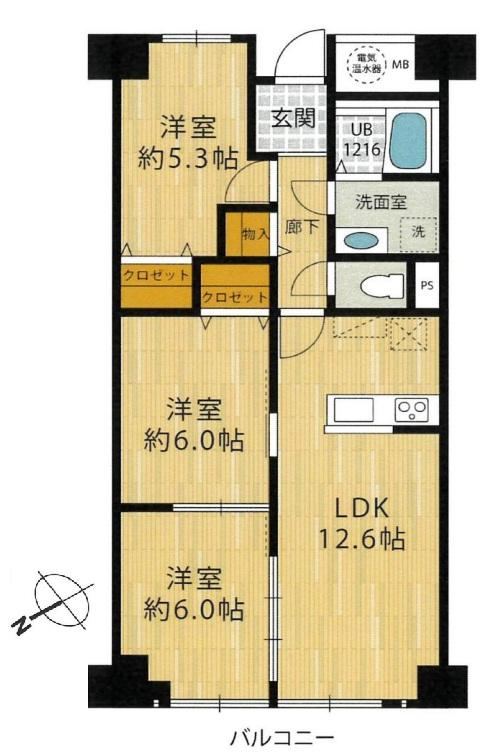 3LDK apartment in Ibaraki, Osaka - Photo 1