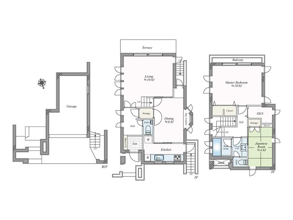 2LDK+S house in Ota Ward, Tokyo - Photo 1