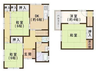 4DK house in Habikino