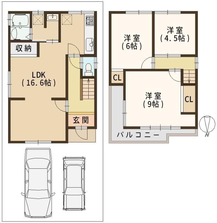 3LDK house in Matsubara, Osaka - Photo 1