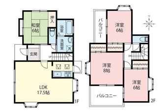 4LDK house in Sayama
