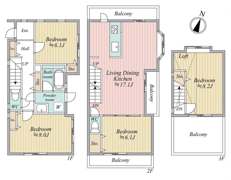 4LDK house in Setagaya Ward, Tokyo - Photo 1