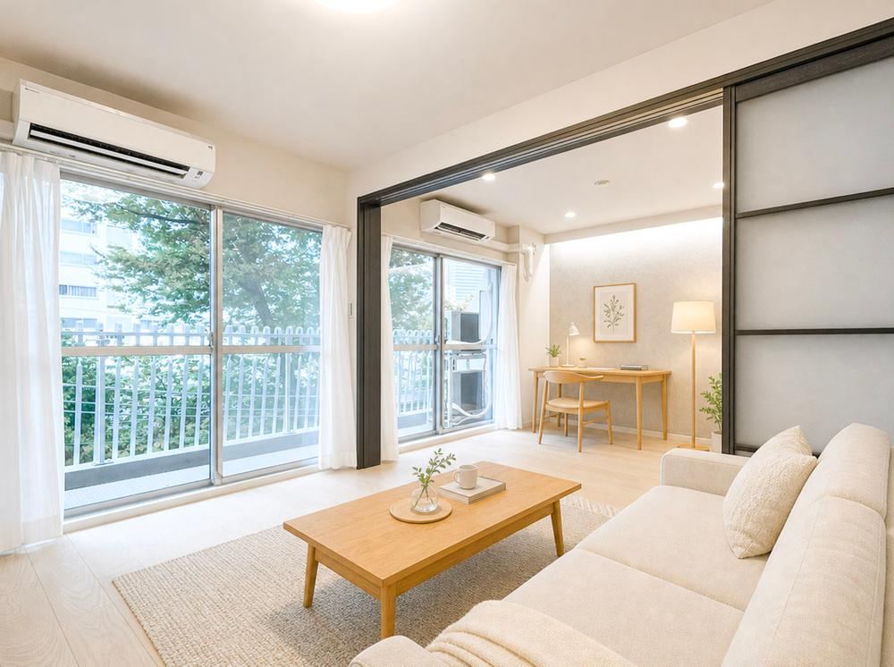 2LDK apartment in Minato Ward, Tokyo - Photo 1