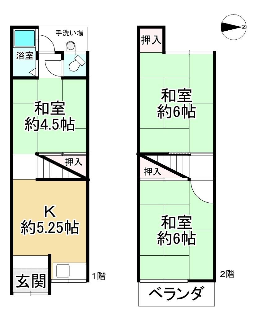 3K house in Daito, Osaka - Photo 1
