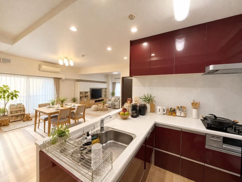 2LDK apartment in Joto Ward, Osaka - Photo 1