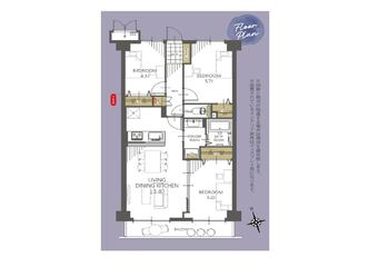 3LDK apartment in Yokosuka