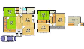 6DK house in Daito