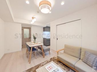 2LDK+S apartment in Kanagawa Ward, Yokohama