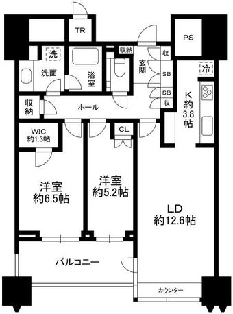 2LDK apartment in Bunkyo Ward